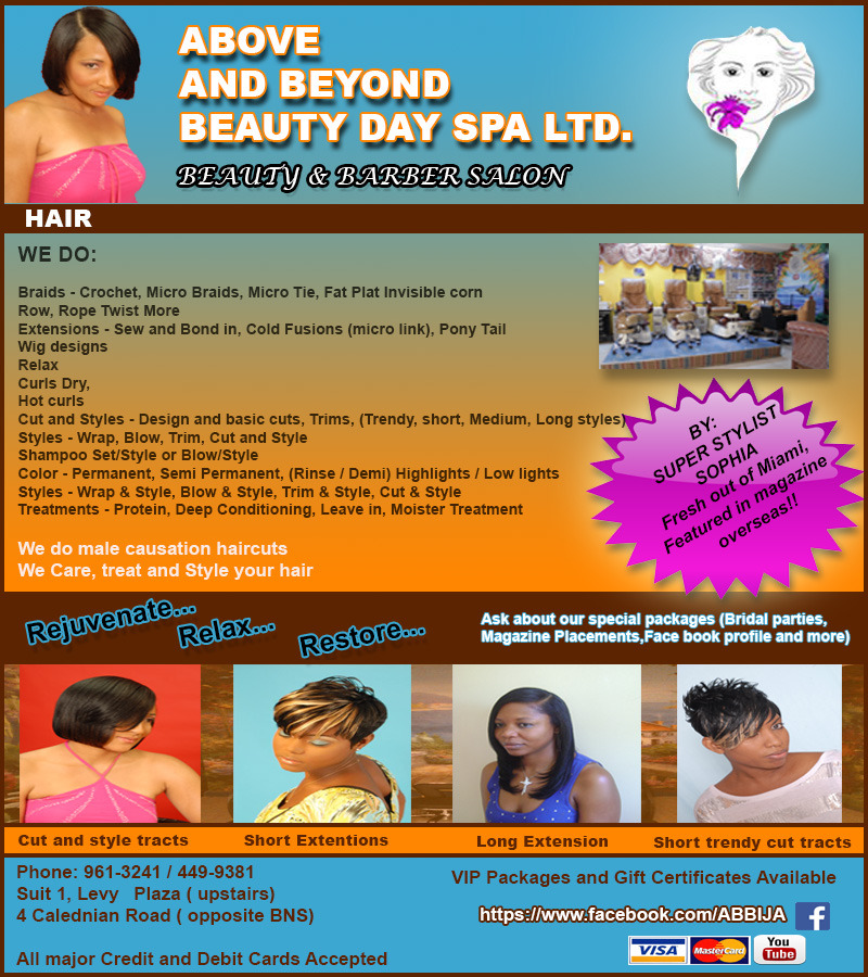 Local Business Above and Beyond Beauty International in Mandeville Manchester Parish