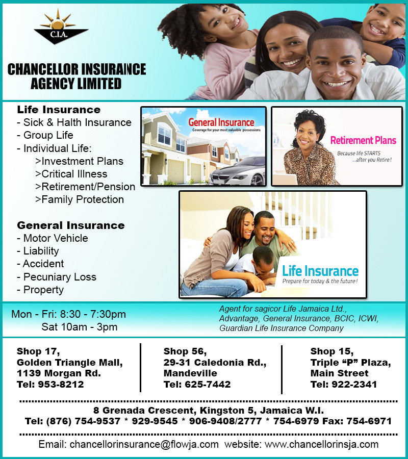 Local Business Chancellor Insurance Agency in Kingston, Montego Bay, Mandeville, Savanna-La-Mar, St Mary St. Andrew Parish