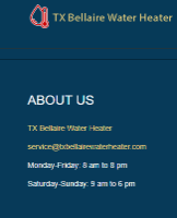 TX Bellaire Water Heater