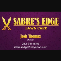 Local Business Sabre's Edge Lawn Care in Greenville 
