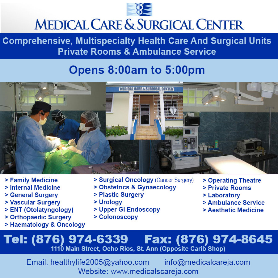 Local Business Medical Care & Surgical Center in Ocho Rios Saint Ann Parish