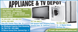 Local Business Appliance & TV Depot in Kingston 10 St. Andrew Parish