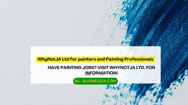 Have Painting Jobs? Visit WhyNotJA Ltd. for Information!